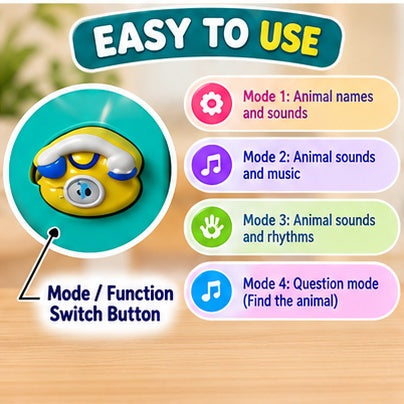 Musical Animal Piano Toy