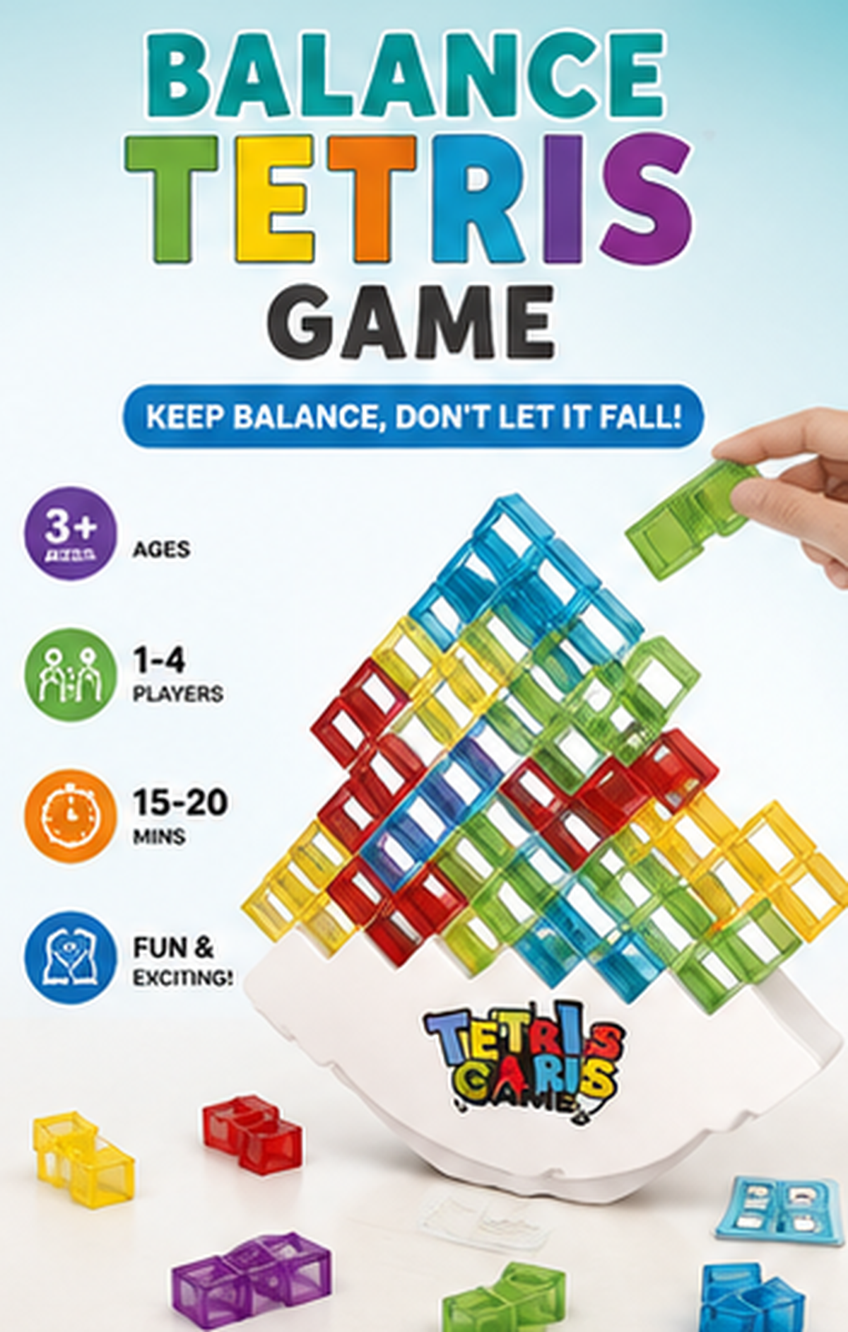 Balance Tetris Game