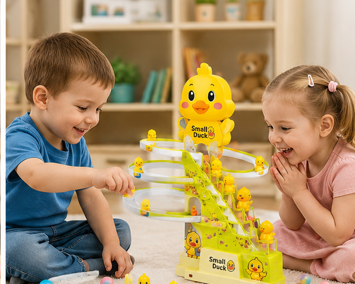 Cute Duck Slide Track