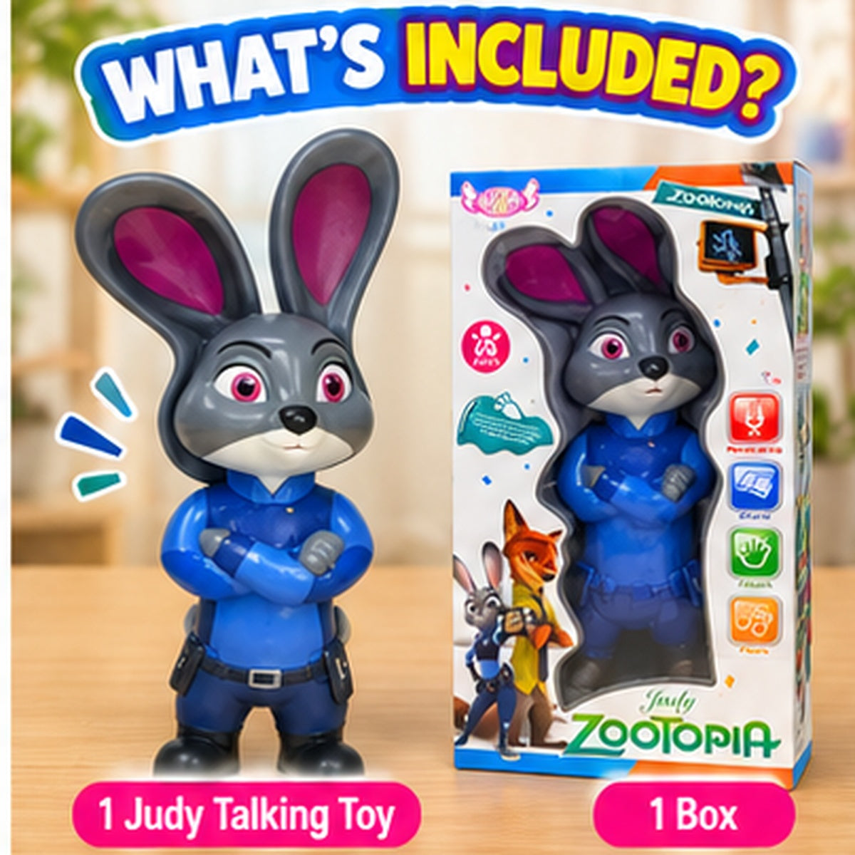 Interactive Talking Rabbit Toy