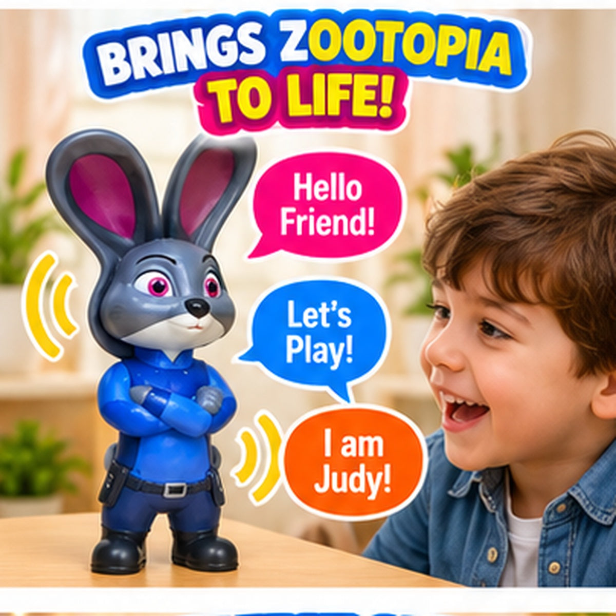 Interactive Talking Rabbit Toy