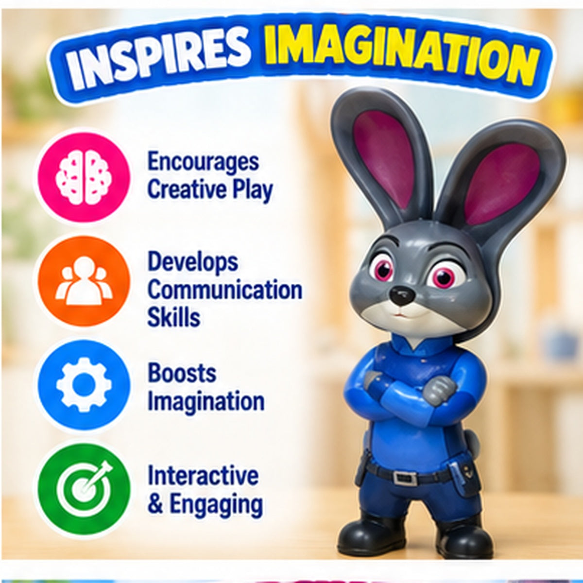 Interactive Talking Rabbit Toy