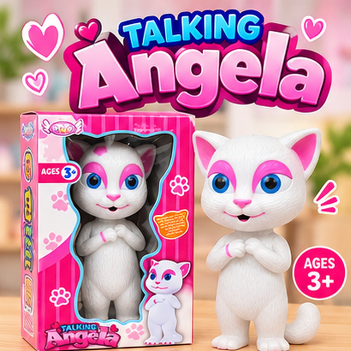 Interactive Talking Cat Toy