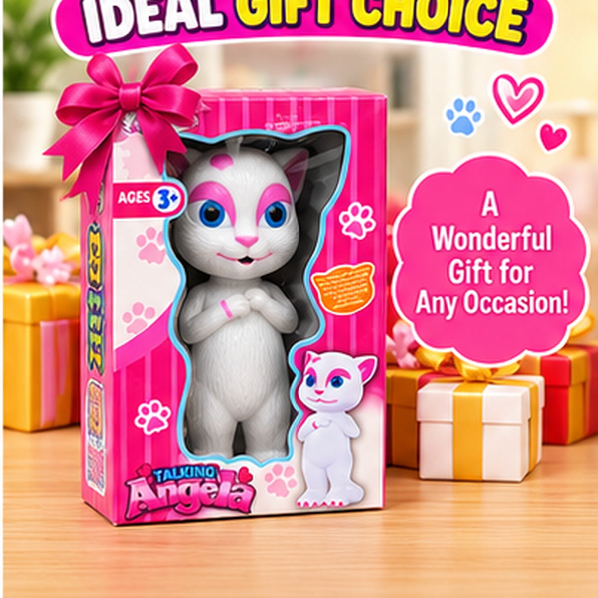 Interactive Talking Cat Toy